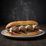 Koufta Kebab Sandwich